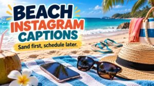 Beach Instagram Captions for Vacation Photos