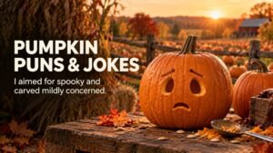 Pumpkin Puns, Gourd Jokes, and Pumpkin Spice