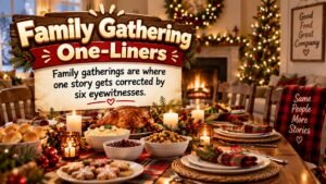 Family Gathering One-Liners