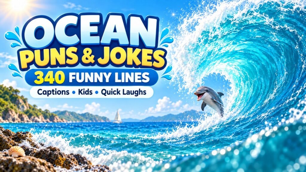 340 Ocean Puns and Jokes for Captions, Kids and Quick Laughs