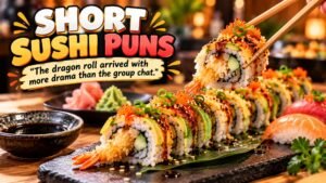 Short Sushi Puns and One-Liners