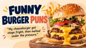 Funny Burger Puns