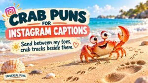 Crab Puns for Instagram Captions