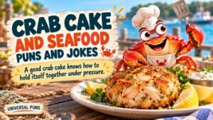 Crab Cake and Seafood Puns and Jokes