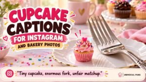 Cupcake Captions for Instagram and Bakery Photos
