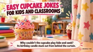 Easy Cupcake Jokes for Kids and Classrooms