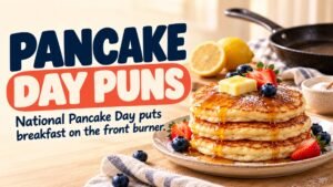 Pancake Day, Shrove Tuesday, and National Pancake Day Puns