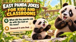 Easy Panda Jokes for Kids and Classrooms