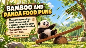 Bamboo, Snack, and Sleepy Panda Puns