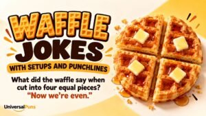 Waffle Jokes With Setups and Punchlines