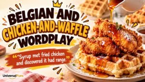 Belgian and Chicken-and-Waffle Wordplay