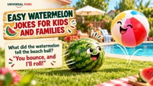 Easy Watermelon Jokes for Kids and Families