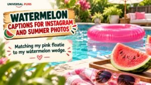Watermelon Captions for Instagram and Summer Photos